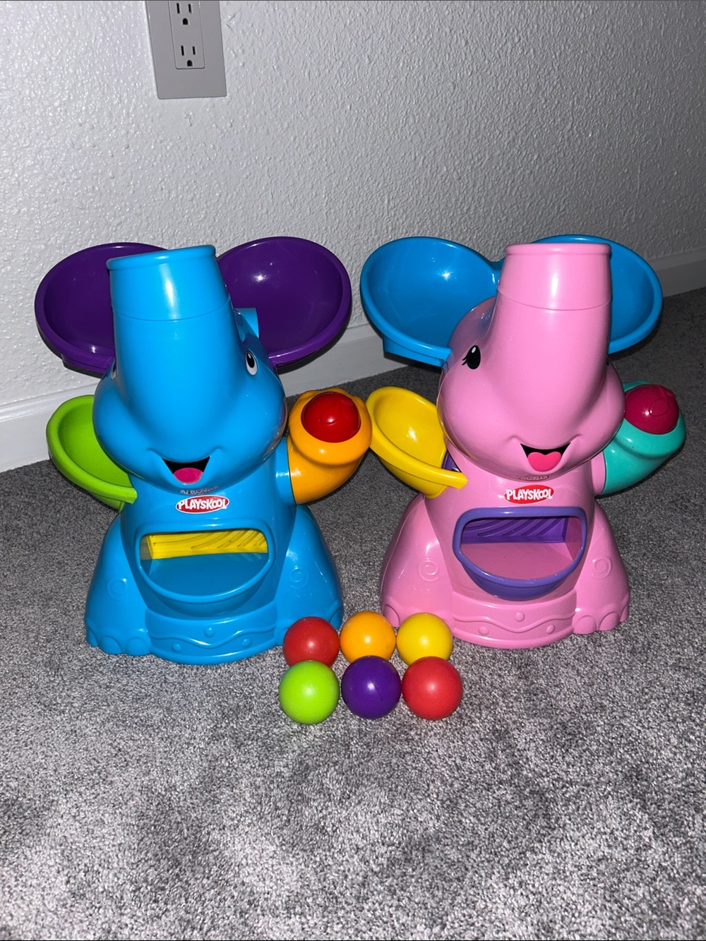 Playskool Elephant Ball Popper Toys